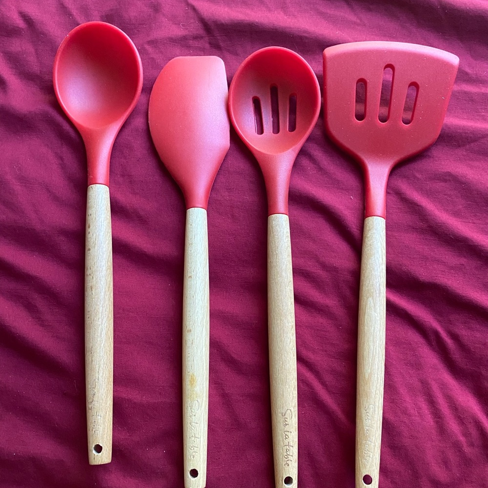 Sur La Table 4-Piece Silicone Utensil Set